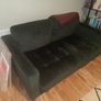 DFS 2 Seater Green Sofa Image 8