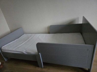 Grey toddler bed