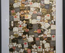 cigar bands art frame