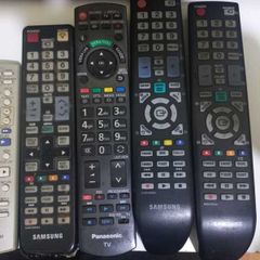 multiple remote for Samsung,  Panasonic tv and theatre system