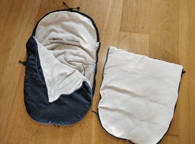 Hippychick Newborn All Seasons Footmuff with 2 Detachable Covers
