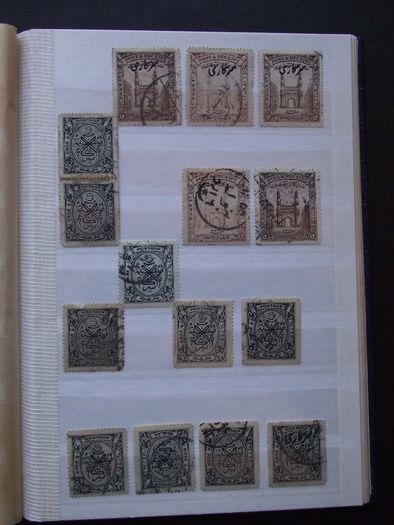 A extensive collection of Stamps from Indian States, presented in the album