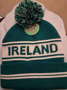 Ireland Beanie Hat. Brand New With Tags. Collect In Dublin Or Receive Via Post.