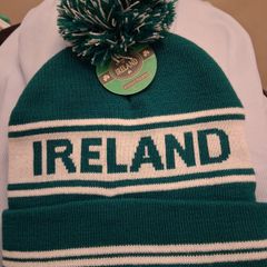 Ireland Beanie Hat. Brand New With Tags. Collect In Dublin Or Receive Via Post.