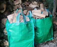 Firewood  1/4 ton bags