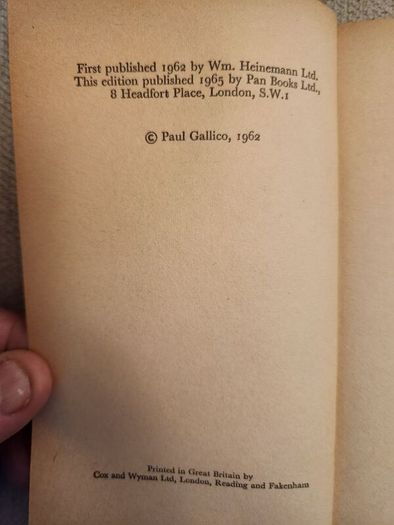 Paul Gallico Books. Ludmila. A Legend Of Liechtenstein,coronation, And The Small Miracle. First edition.35