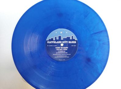 Tony Di Bart - The Real Thing - Cleveland City Blues - QUALITY Early 90s HOUSE Classic! BLUE Marble VINYL!