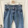 Weekday Arrow Straight Low Rise Blue Jeans 25/30 Image 7