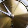 Vintage Junghans Exacta Wall Clock Mid Century Wood Frame Rope Trim Mcm (works Well) Image 10