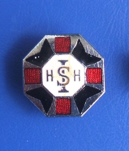 ISHH (unidentified) enamel badge (c.1970's)