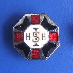 ISHH (unidentified) enamel badge (c.1970's)