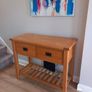 Solid Oak Hall Table 81 x 45 x 100 Image 2