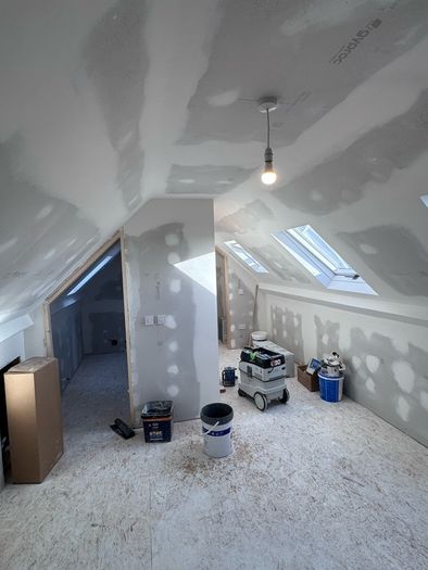 Drylining, Metal Stud Partition, Plastering, Suspended Ceiling