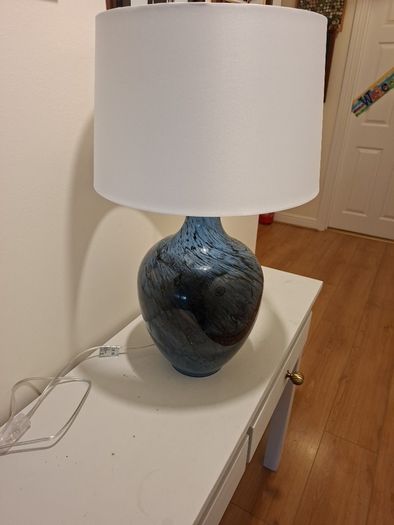 Hall table and lamp