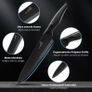Brand New Knife Set, 15 Pieces Kitchen Knife Set with Professional Knife Sharpener Rod Image 3