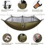 NEW SALE | Travel Bug Net Camping Hammock | 300kg Load Capacity,| 2 x Premium Carabiners,4 x Nylon Slings Included | For Outdoor Indoor Garden Image 5