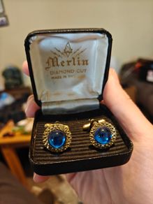 Costume Cufflinks - 10 euros per pair.