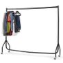 NEW 6ft Heavy Duty Clothes Rail Home Shop Garment Hanging Display Stand Rack Image 3