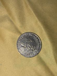 1978 French 1 Franc Coin