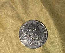 1978 French 1 Franc Coin