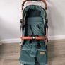 Lejoux travel stroller green and gold Image 8