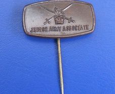 Junior Army Associate - stickpin badge