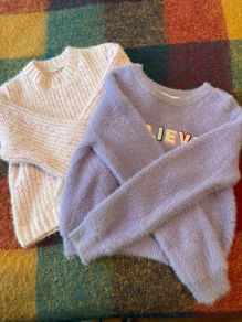2 M&S Girls Jumpers in Excellent Condition