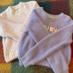 2 M&S Girls Jumpers in Excellent Condition