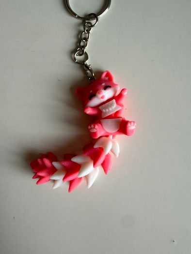 3D Printed Clicker & Articulated Keychains