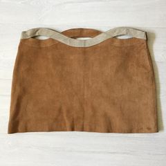 Suede Mini Skirt from Topshop