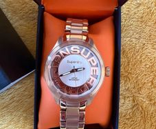 Brand new Superdry unisex rose gold watch