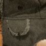 Grey faux-fur lined trapper hat Image 5