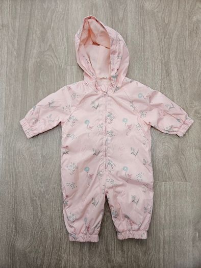 NEW F&F Baby fleece-lined puddle suit