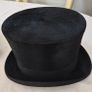 Genuine Antique Silk Top Hat Image 3