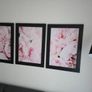 3 pictures in wooden frame 53x72 cm each Image 5