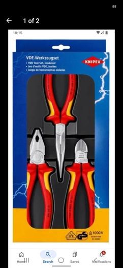Knipex Snips & Pliers Set