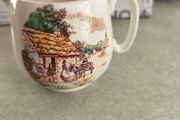 Vintage Crown Devon Fieldings York Minster West Front small milk jug / creamer