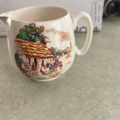 Vintage Crown Devon Fieldings York Minster West Front small milk jug / creamer