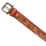 Premium Embossed Genuine Leather Belt Stylish Vintage Designer Belt Durable Formal & Casual Waist Belt Image 10