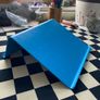Blue IKEA laptop stand Image 2