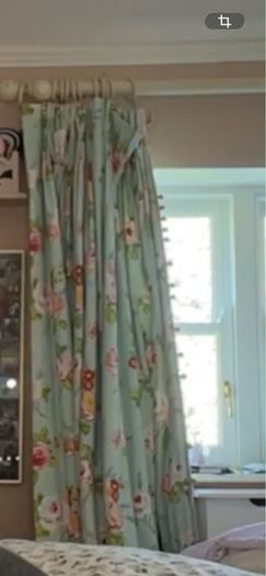 Bedroom curtains