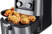 Air Fryer Oven, Uten 5.5L Air Fryers Home Use 1700W with Rapid Air Technology for Healthy Oil Free &amp; Low Fat Cooking, Baking and Grilling with Recipe (FREE SHIPPING)