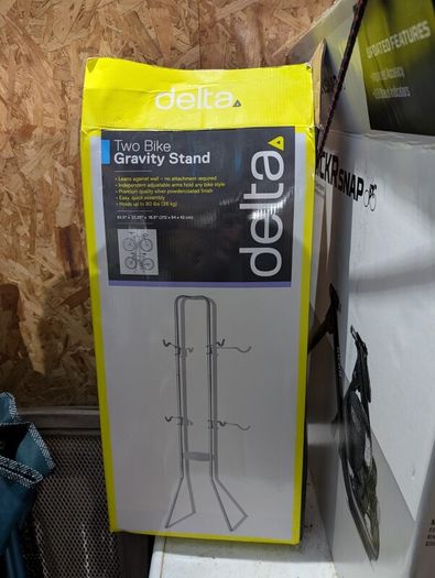 Two Bike Gravity Stand