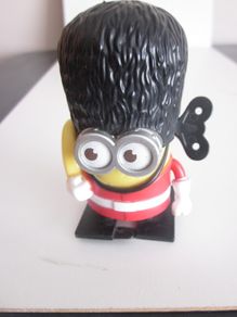 Mc Donald's Happy Meal Toys Royal Guard Minion Figure   2015