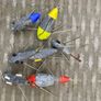 Beachcaster and reel with grip leads and tackle box Image 3