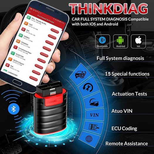 Thinkdiag Bluetooth Diagnostic Connector