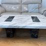 Large Marble pattern coffee table from EZ living Image 4
