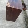 solid wood side table Image 4