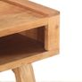 Coffee Table 100x50x45 cm Solid Acacia Wood Image 5