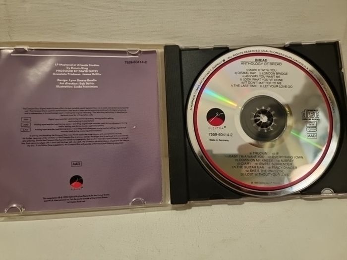 Bread Anthology CD.
